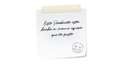 nota escrita a mano