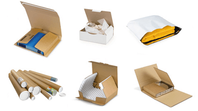 variedad de packaging