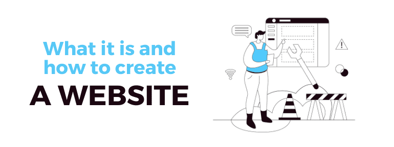 how to create a webiste