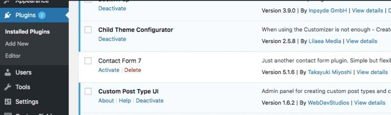 plugins in wordpress