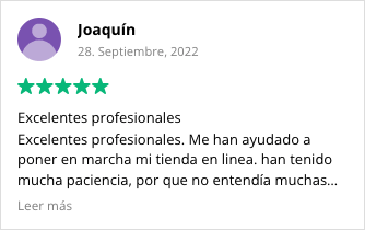 Shop review of Joaquin