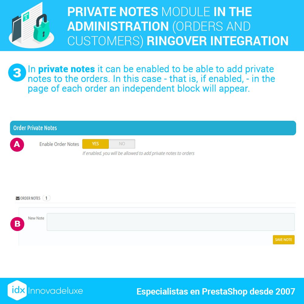 Administrator's Private Notes Module + Ringover Integration 3