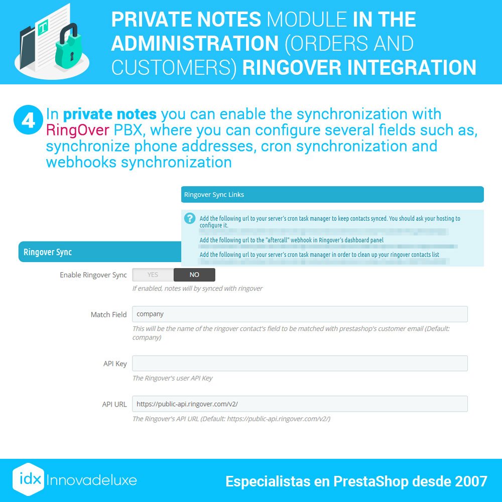 Administrator's Private Notes Module + Ringover Integration 4