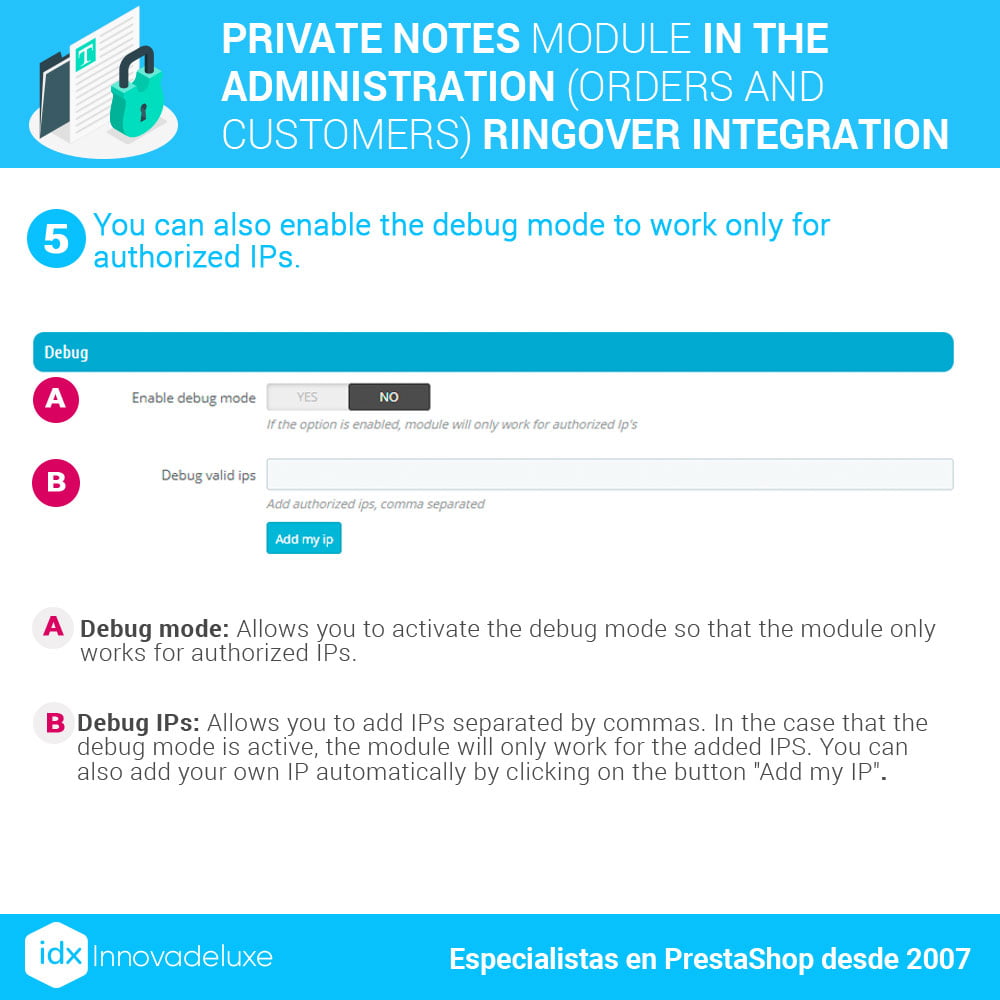 Administrator's Private Notes Module + Ringover Integration 5