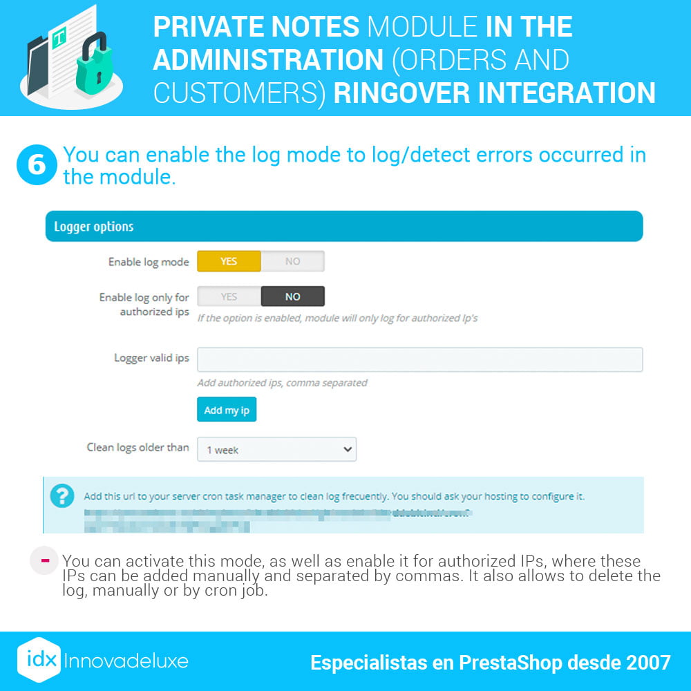 Administrator's Private Notes Module + Ringover Integration 6