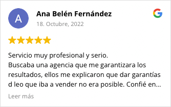 SEO Review Ana Belén Fernández