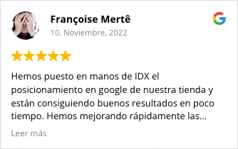 SEO Review Fancoise Merte