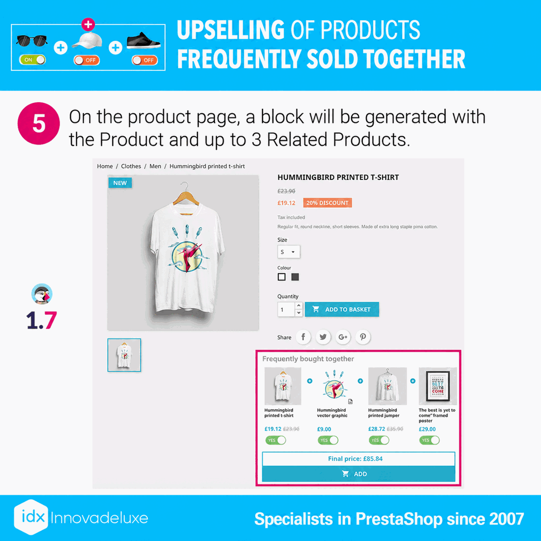 Upselling Step 5