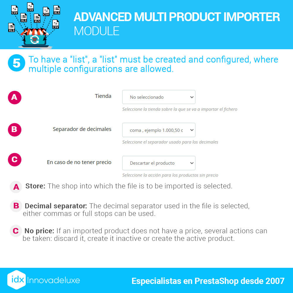 Advanced Multi Importer Product Module 6
