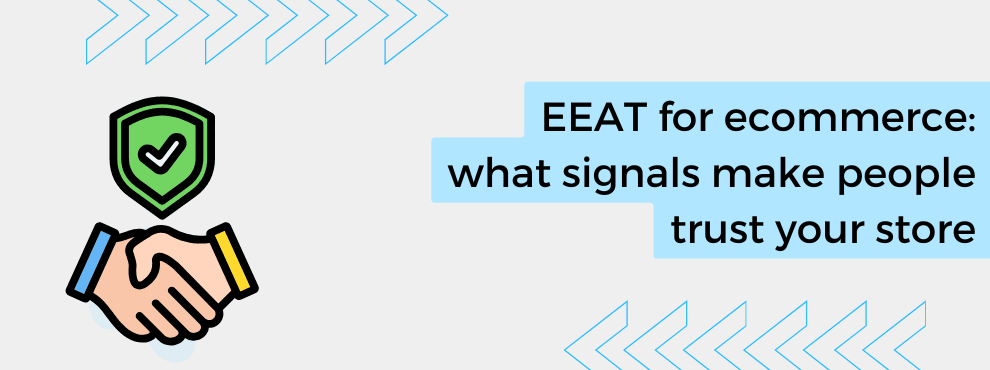 EEAT for ecommerce